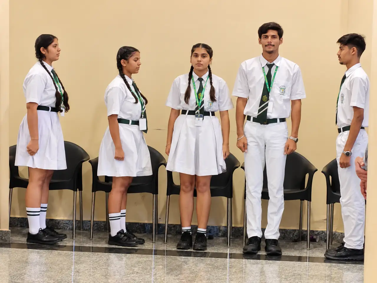 Students' Council members of Delhi Public School Chhindwara