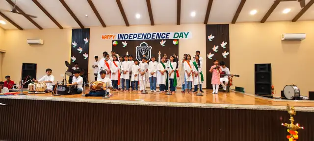 Independence Day celebration at Delhi Public School Chhindwara