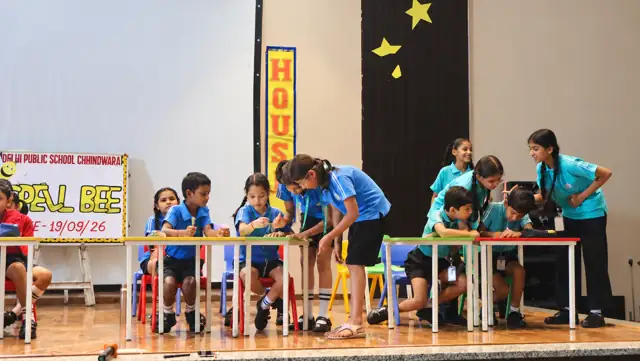 Inter-house quiz competition at Delhi Public School Chhindwara