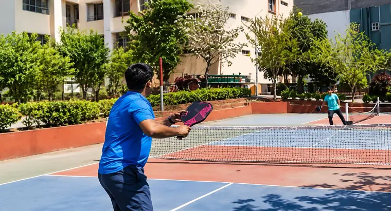Pickleball court at Delhi Public School Chhindwara