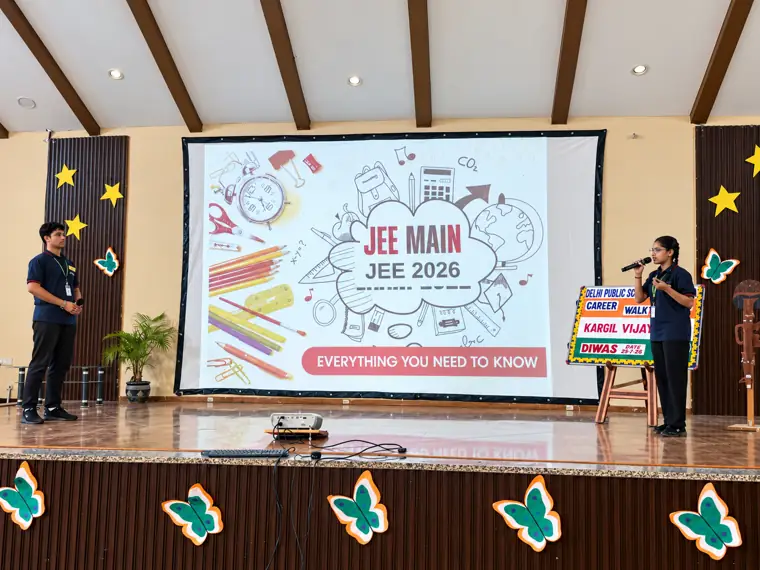 JEE Main orientation session at DPS Chhindwara